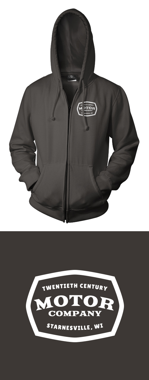 Twentieth Century Motor Company (Starnesville) - Zippered Hoodie