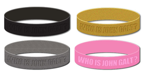 Who is John Galt? Silicone Bracelet