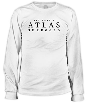 Ayn Rand's Atlas Shrugged - Long Sleeve Tee