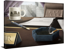 Gone Galt (16"x20" or 24"x30" Gallery Wrapped Canvas Painting) - SPECIAL ORDER (Ships in 7-10 days)