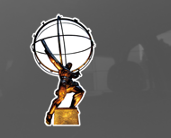 Atlas Cut Out Sticker (6.2" tall)