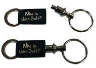 Who is John Galt? Black Key Chain