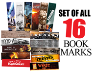 Set of all 16 Bookmarks