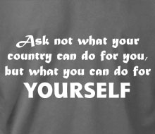 Do For YOURSELF (Text Only) - T-Shirt