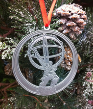 Atlas Holiday Ornament