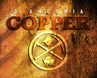 d'Anconia Copper Mining Logo Sticker (5" wide)