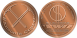 d'Anconica Copper 1oz Copper Medallion