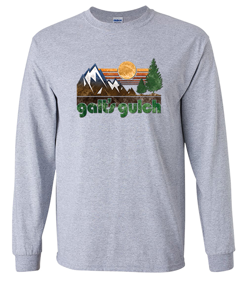 Galt's Gulch (Sunrise) - Full-Color Long Sleeve Tee