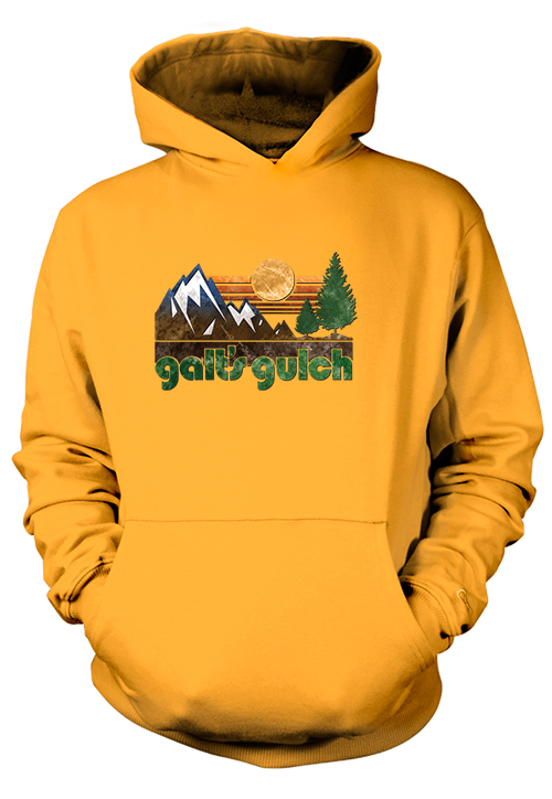 Galt's Gulch (Sunrise) - Full-Color Hoodie