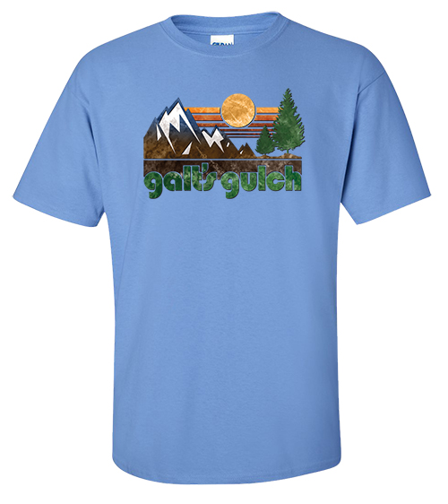 Galt's Gulch (Sunrise) - Full-Color T-Shirt