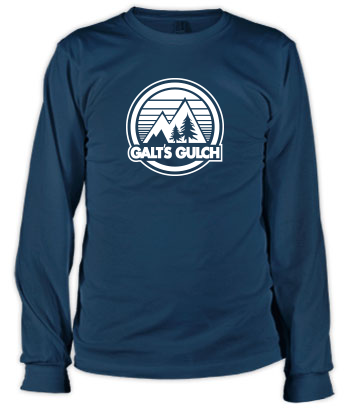 Galt's Gulch (Circle) - Long Sleeve Tee