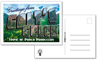 Greetings from Galt's Gulch Postcard