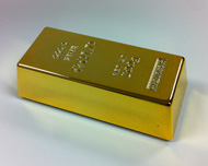 Gold Bar Magnet