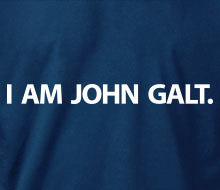 I am John Galt. (Simple) - Hoodie