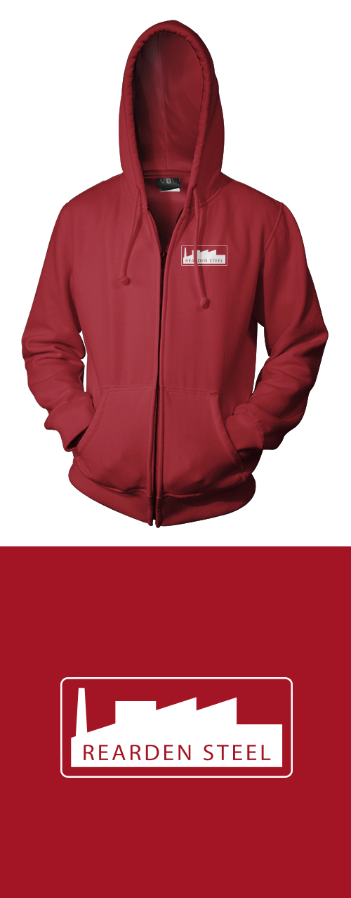 Rearden Steel (Factory) - Zippered Hoodie