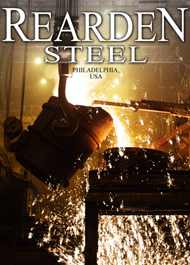 Rearden Steel Mill Sticker (6" tall)