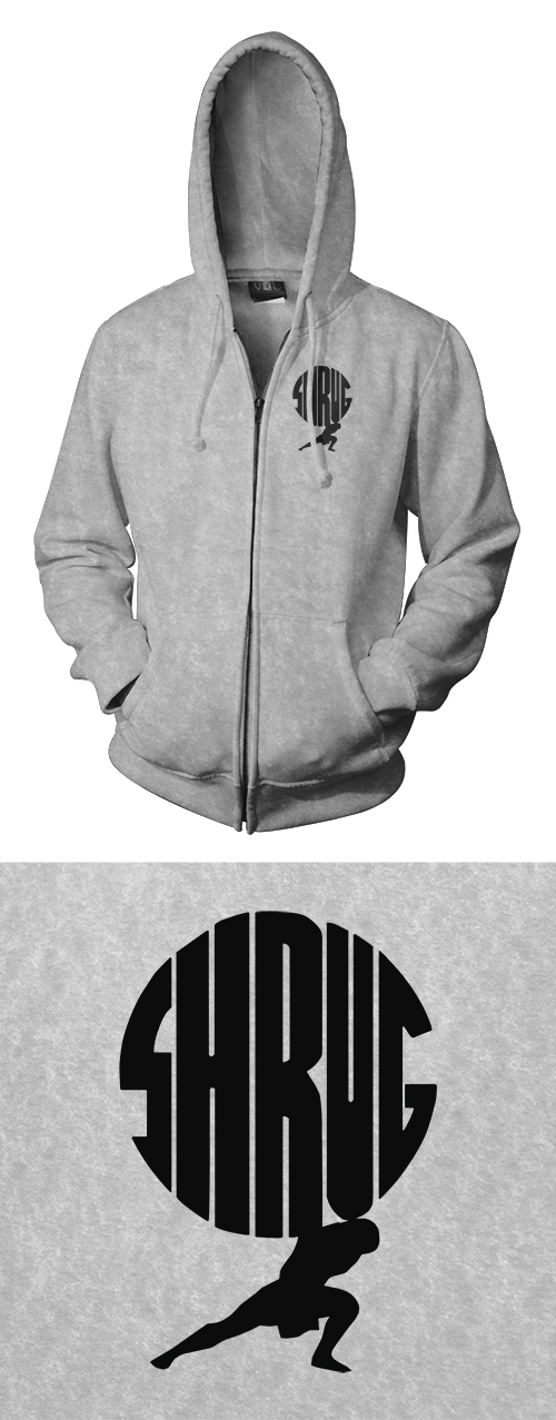 Shrug - Zippered Hoodie