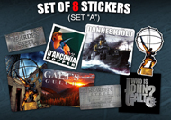 Set of 8 Stickers (Set "A")