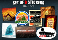 Set of 8 Stickers (Set "C")