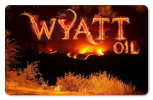 Wyatt Oil (Burning Fields) - Indoor Sticker