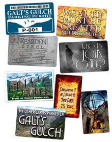 8-Pack of Indoor Stickers
