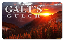 Galt's Gulch (Scenic) - Indoor Sticker