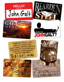 8-Pack of Indoor Stickers
