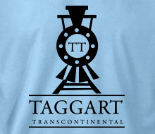 Taggart Transcontinental (Oncoming Train) - Ladies' Tee