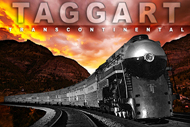 Taggart Transcontinental Color Sticker (6" wide)
