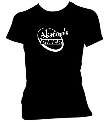 Akston's Diner (Round) - Ladies' Tee