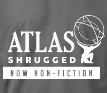 Atlas Shrugged (Globe, Now Non-Fiction) - T-Shirt