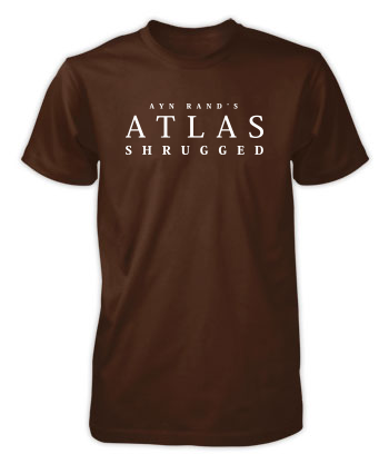 Ayn Rand's Atlas Shrugged - T-Shirt