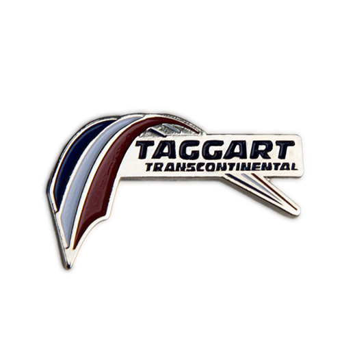 Official Taggart Transcontinental Lapel Pin (New)