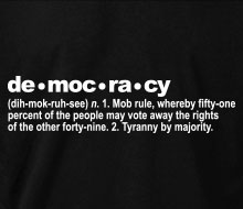 The Definition of Democracy - Crewneck Sweatshirt