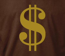 Sign of the Dollar - Ladies' Tee