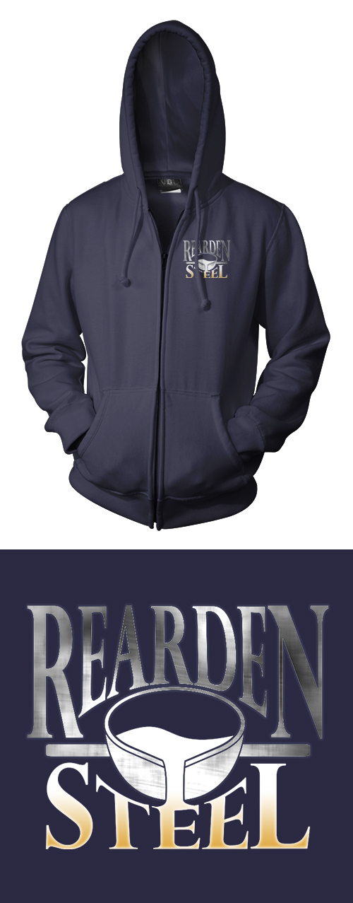 Rearden Steel (Pouring Metal) - Full-Color Zippered Hoodie