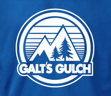 Galt's Gulch (Circle) - Crewneck Sweatshirt
