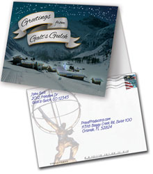 Holiday Greeting Card (Galt's Gulch) with Envelope