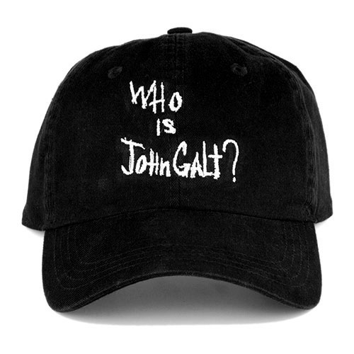 Official "Who Is John Galt?" Cap