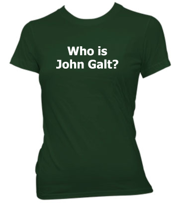 Who is John Galt? (Plain Text) - Ladies' Tee