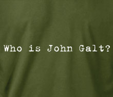 Who is John Galt? (Typewriter) - Long Sleeve Tee