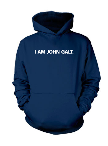 I am John Galt. (Simple) - Hoodie
