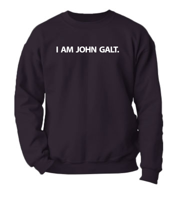 I am John Galt. (Simple) - Crewneck Sweatshirt