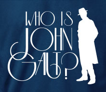 Who is John Galt? (Trenchcoat) - Crewneck Sweatshirt