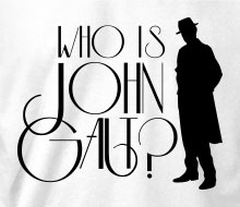 Who is John Galt? (Trenchcoat) - Long Sleeve Tee
