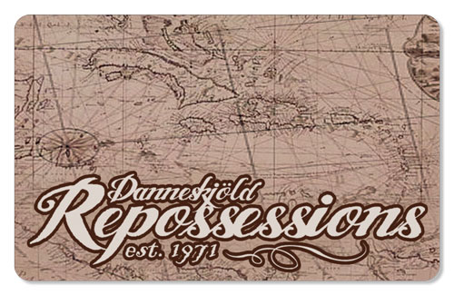 Danneskjöld Repossessions (Map) - Indoor Sticker