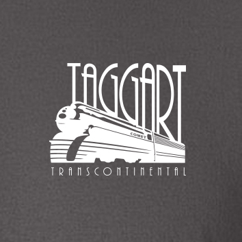 Taggart Transcontinental (Comet) - T-Shirt (Small Corner Print)